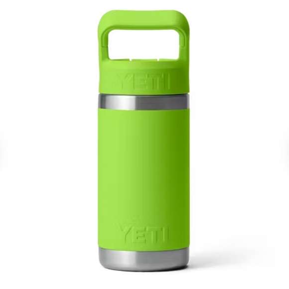Yeti Other - YETI RAMBLER JR. 12 OZ KIDS WATER BOTTLE WITH GREEN COLOR MATCHED STRAW CAP NEW